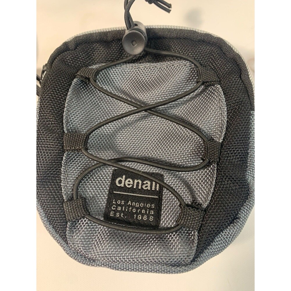 Denali Padded Tech Camera Bag In Black and Gray Nylon 6 x 5 x 2 Great Condition